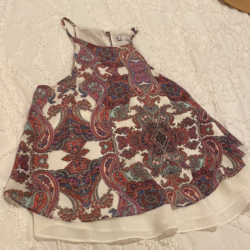 Cute patterned tank